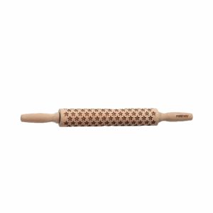 Funktion Kagerulle Med Stjernemønster – Ø 5 x L 49 cm