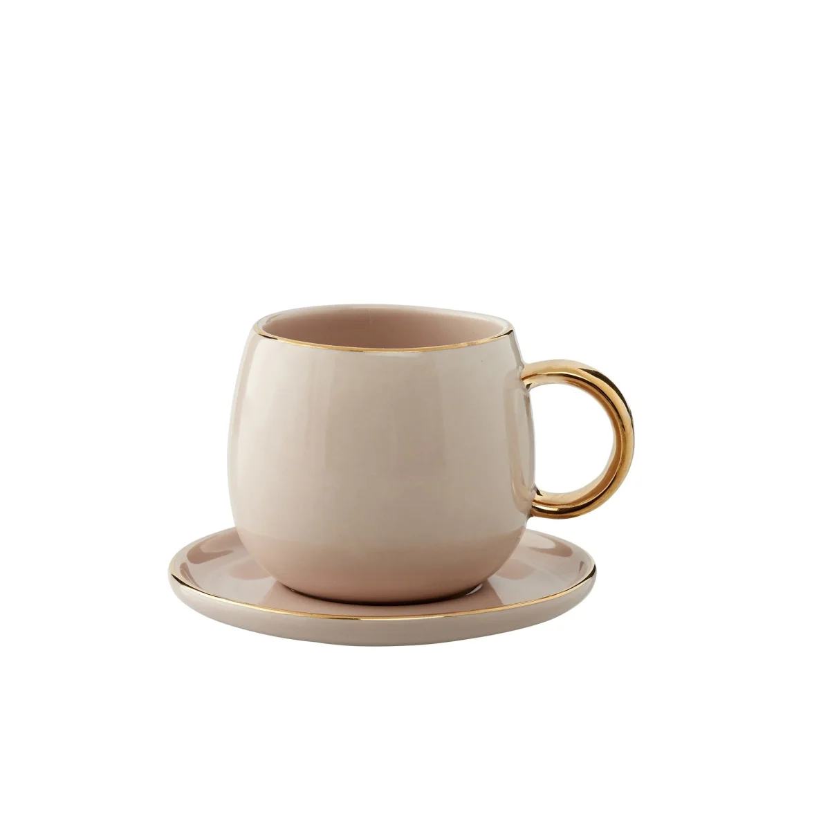 Clara espresso kop H7 cm. lyserød - Billede 4