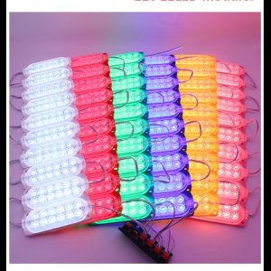 12 LED moduler, 12v - 10 stk.