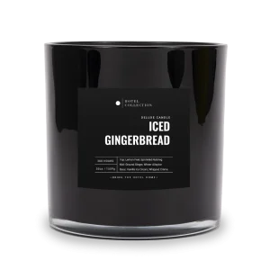 Deluxe Iced Gingerbread Candle